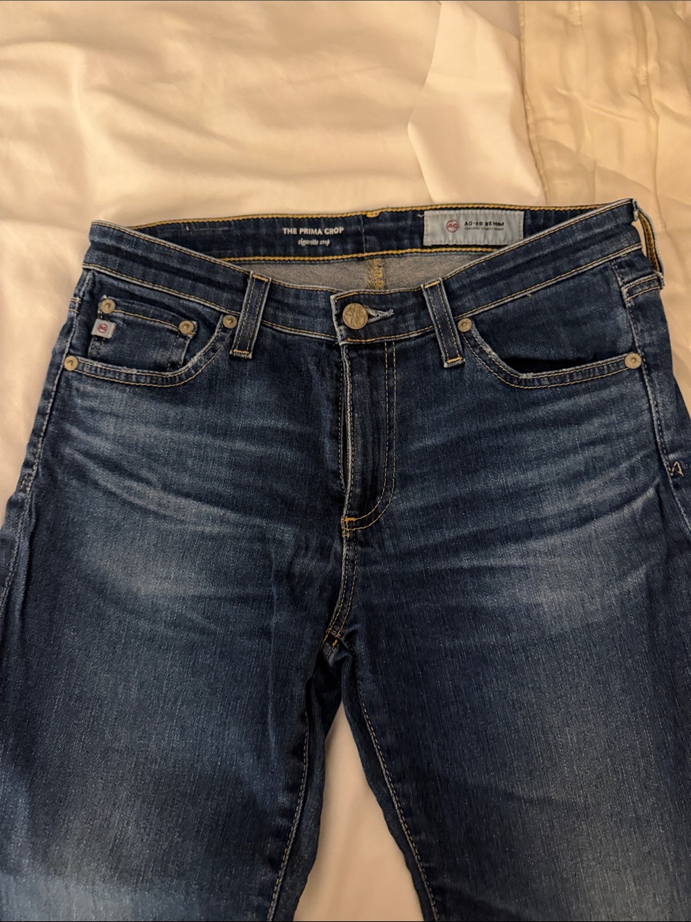 Women’s AG cropped jeans